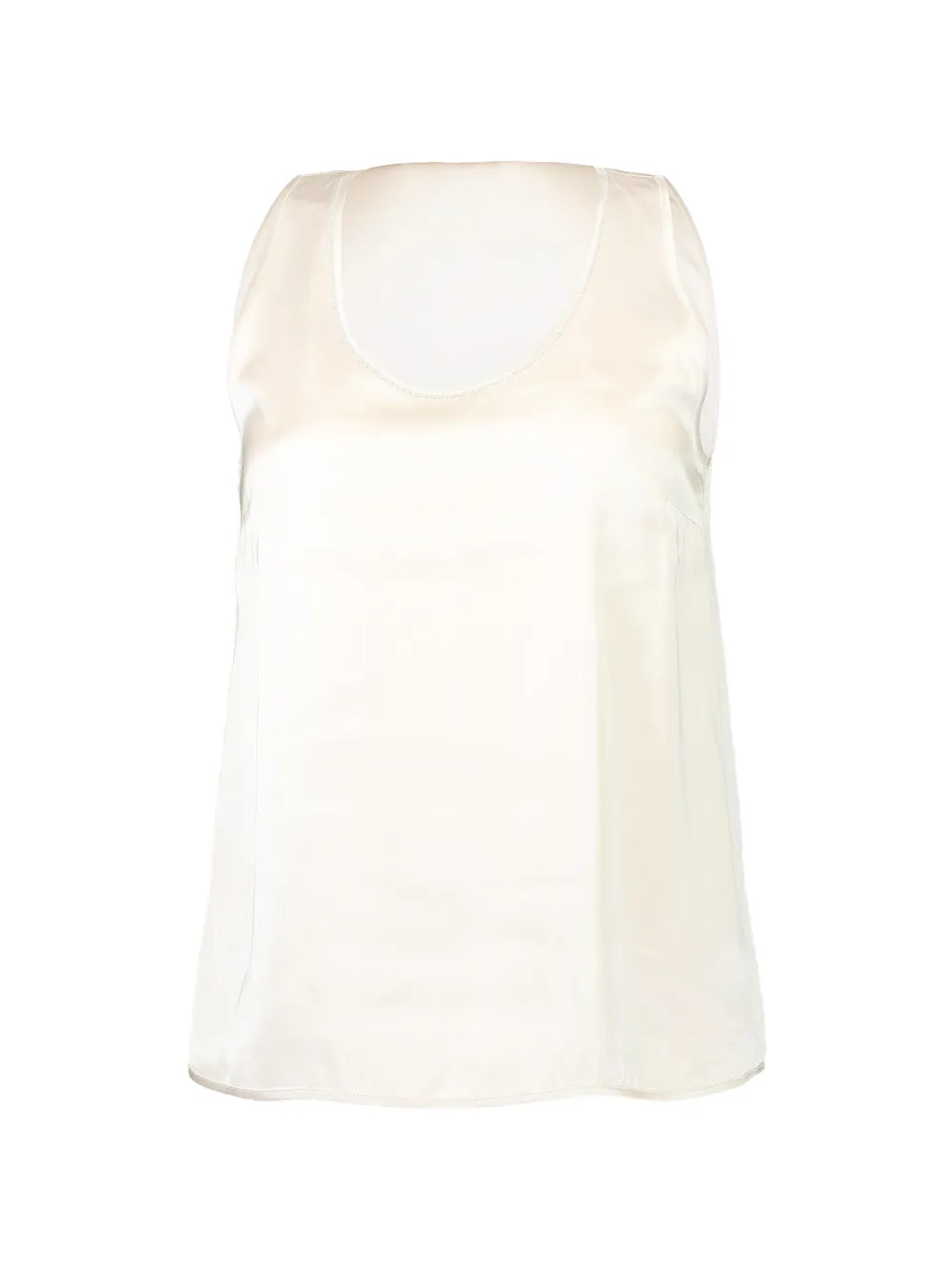Peserico scoop-neck tank top - Nude