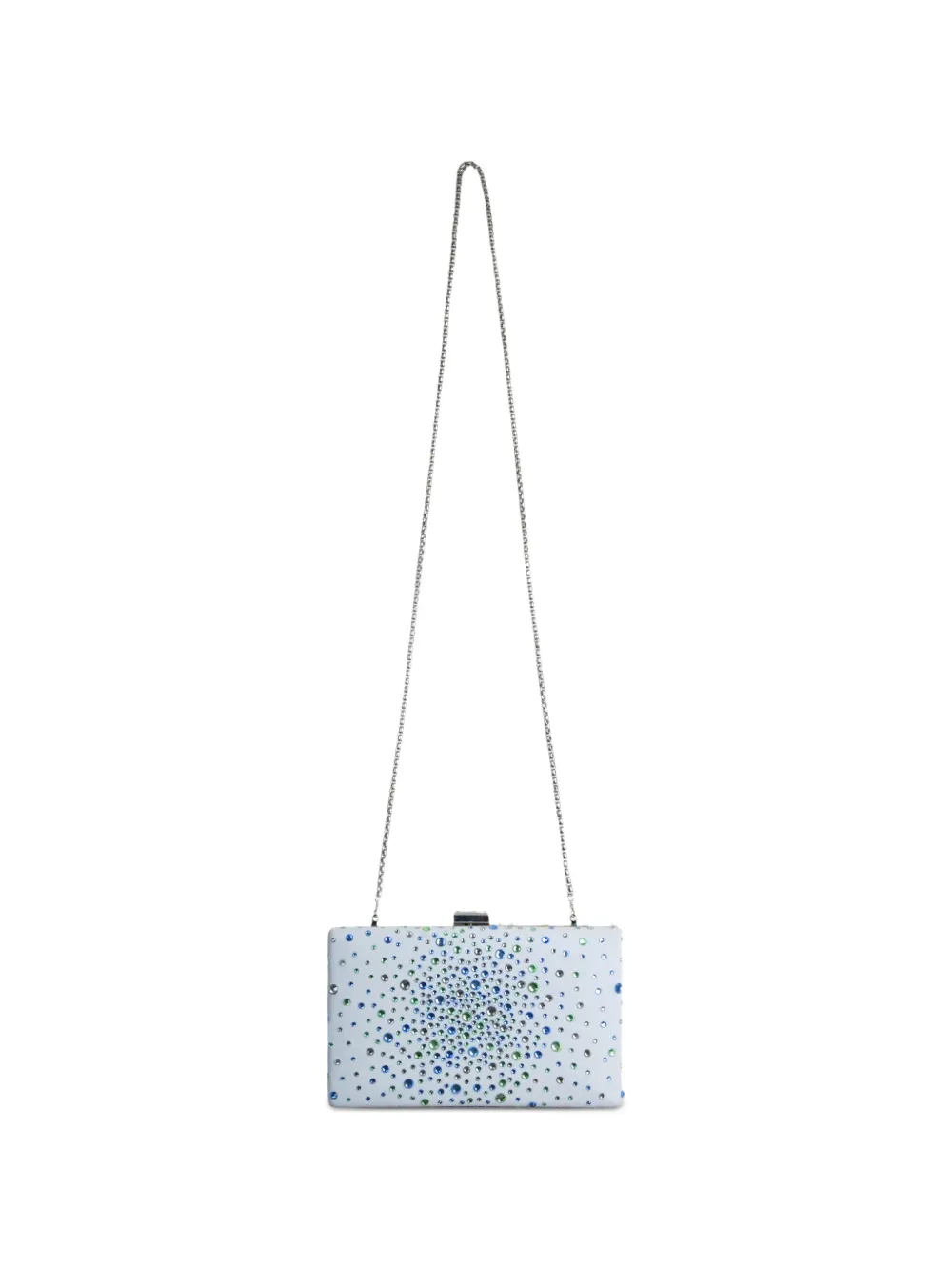 Gemy Maalouf Clutch verfraaid met stras Grijs