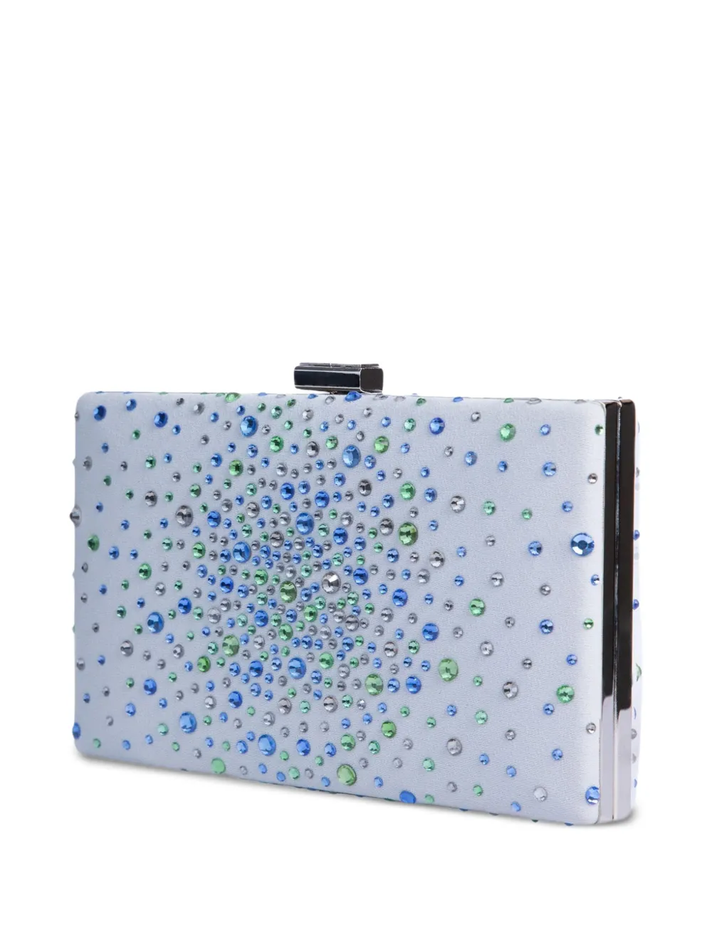 Gemy Maalouf Clutch verfraaid met stras Grijs