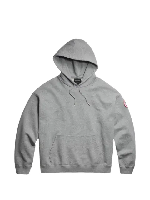 Canada Goose logo-patch hoodie