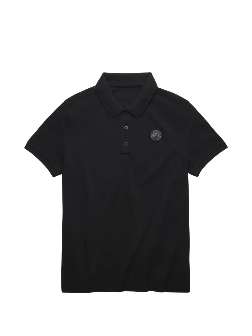 Canada Goose badge polo top - Nero