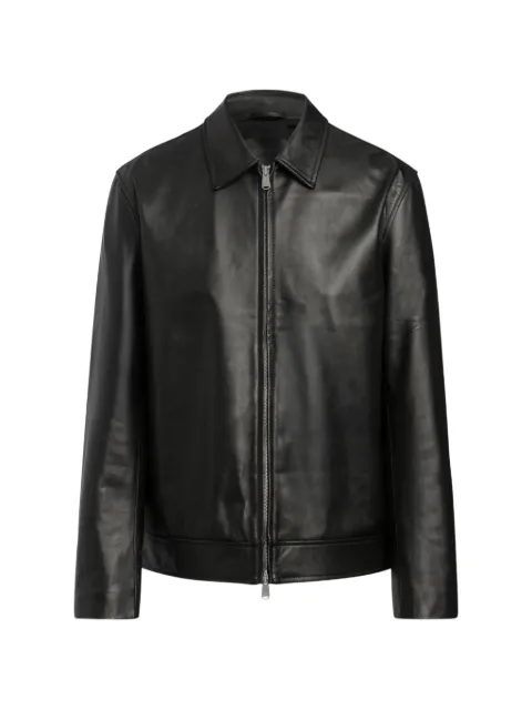DONDUP zip-up leather jacket