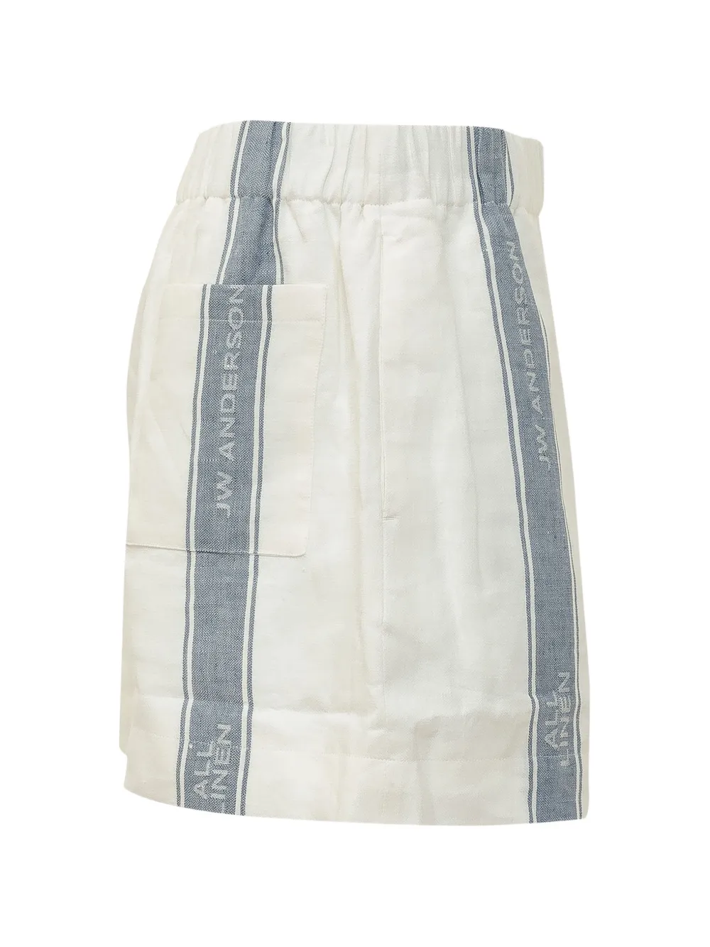 JW Anderson striped shorts - Nude