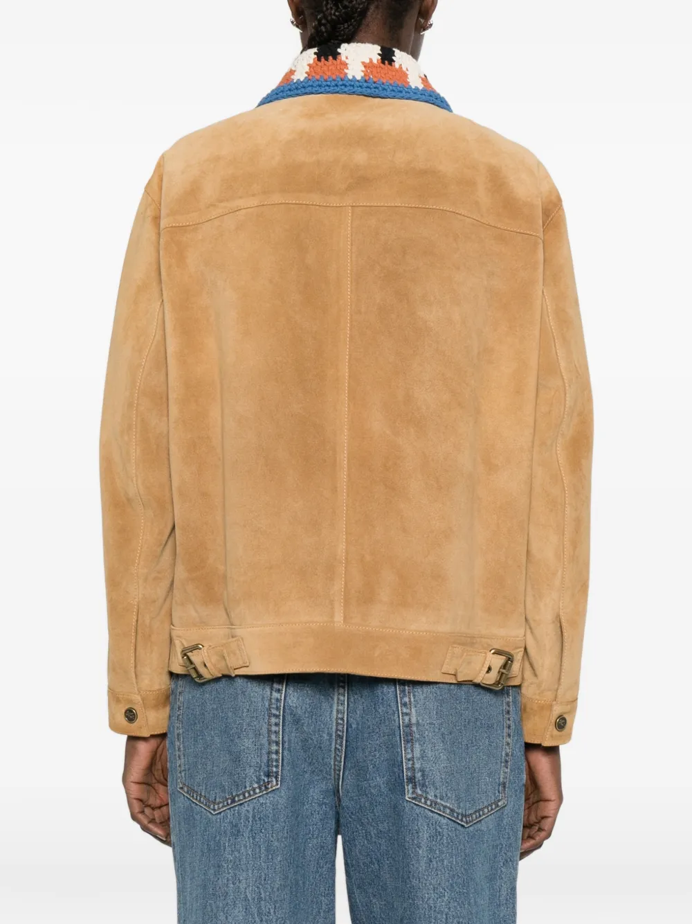 ETRO Jack met gehaakte kraag Beige