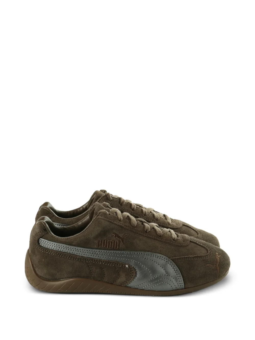 PUMA Speedcat Lux leren sneakers Bruin