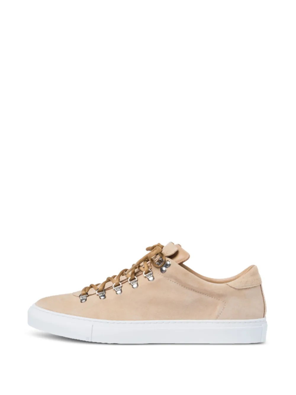 Diemme Sneakers met metalen ringlets Beige