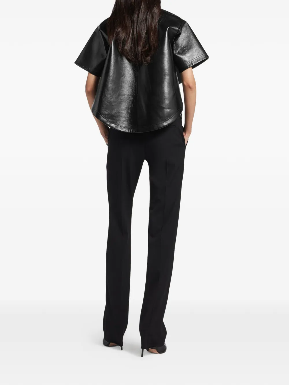 Balenciaga Straight broek Zwart