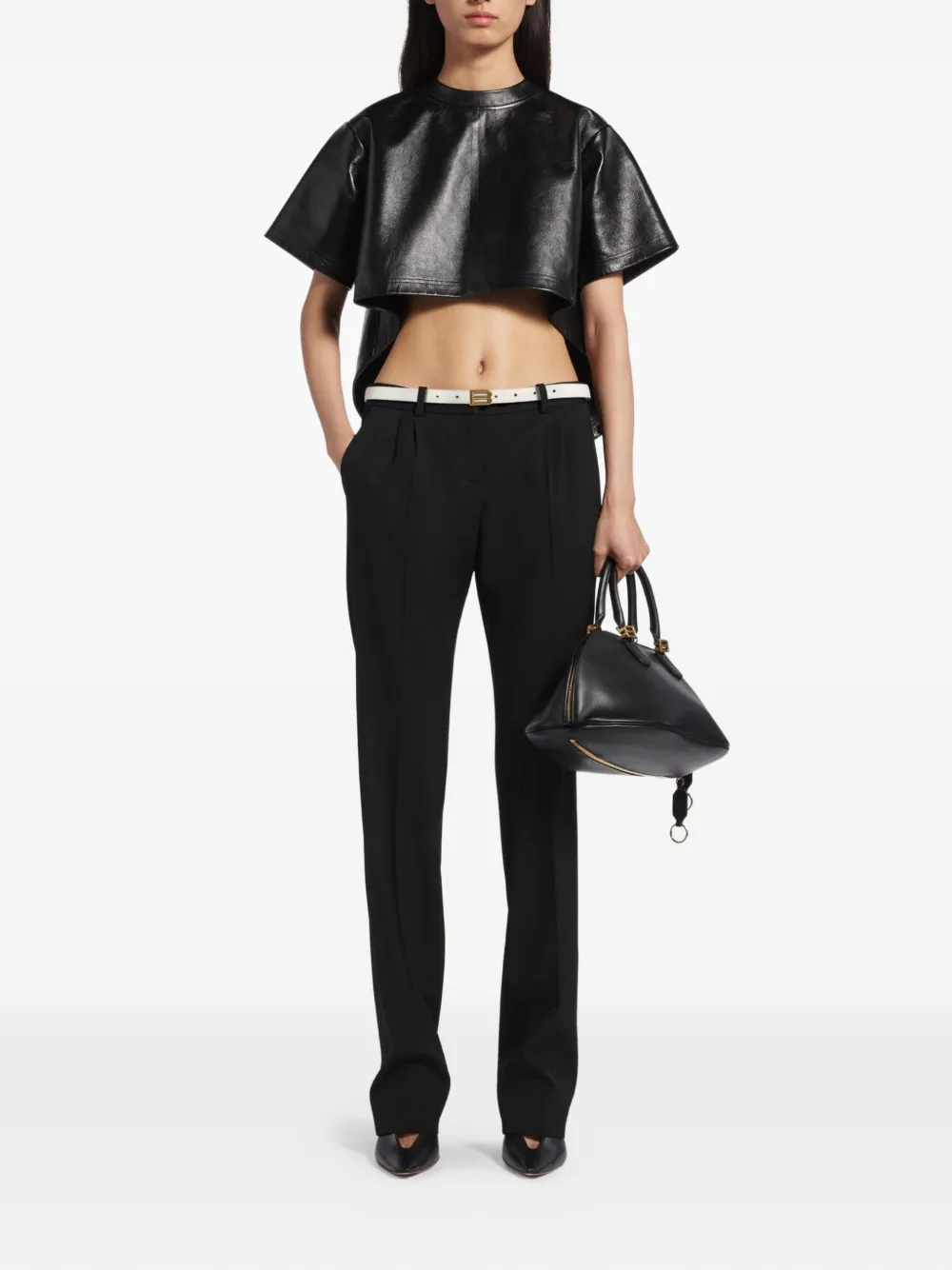 Balenciaga Straight broek Zwart