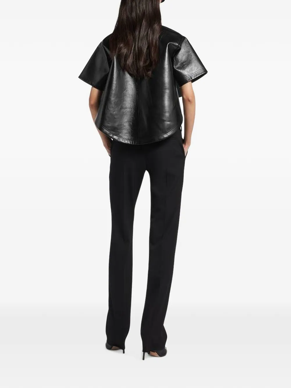 Balenciaga Plooibroek Zwart