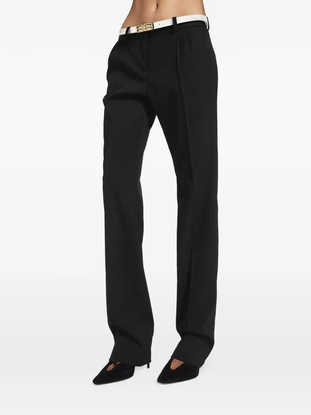 Balenciaga Plooibroek Zwart
