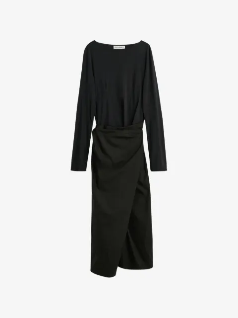OUR LEGACY asymmetric draped dress