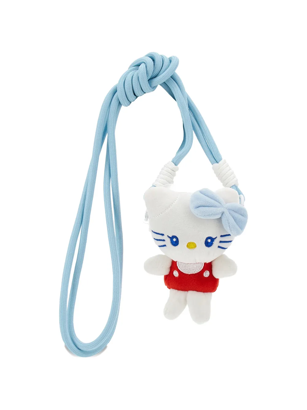 Monnalisa Plush telefoonhoesje met applicatie Wit