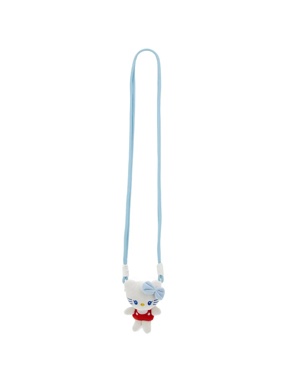Monnalisa Plush telefoonhoesje met applicatie Wit