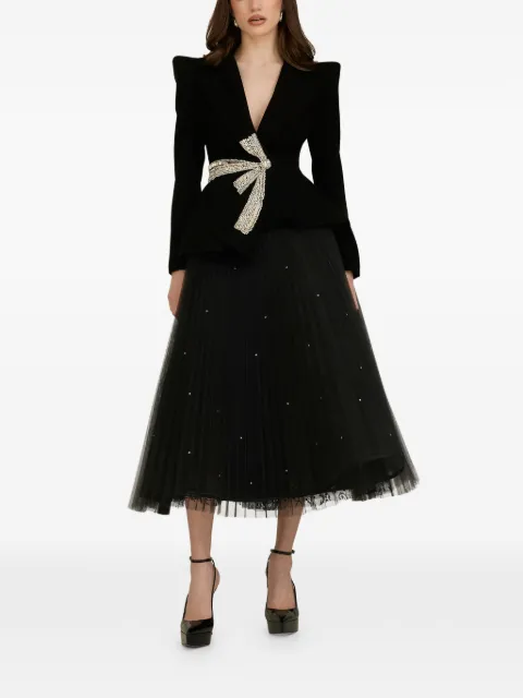 ARAFTU traje con detalle de moño