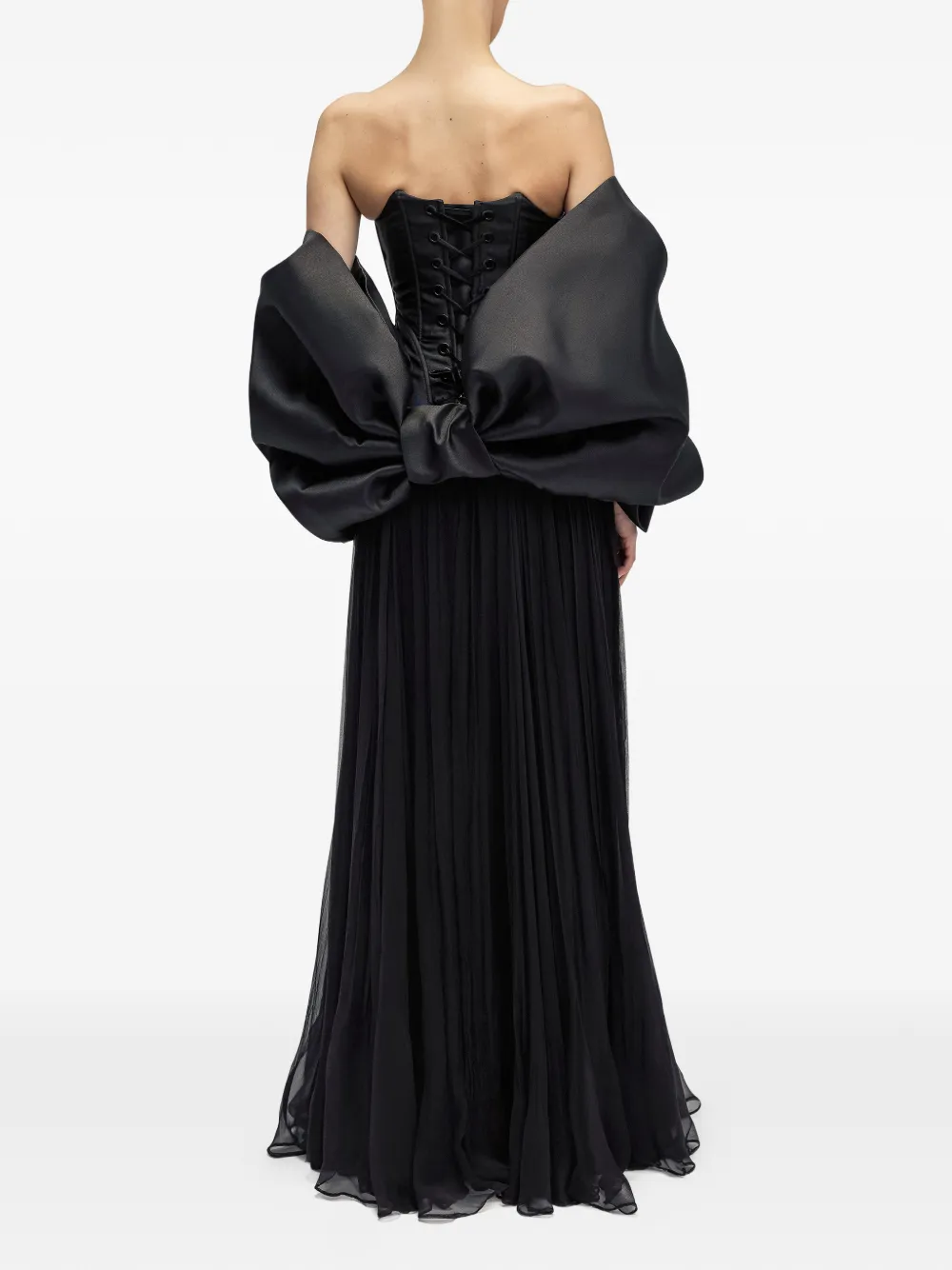  Araftu Embellished Gown - Black 