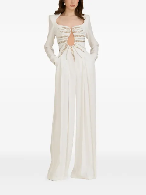 ARAFTU embellished long-sleeve jumpsuit