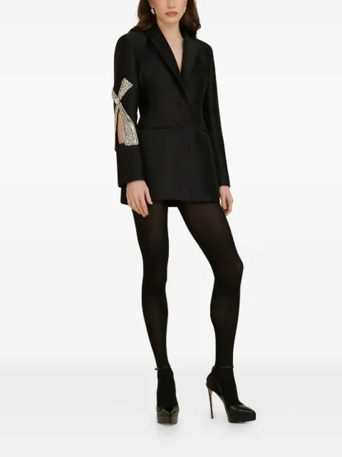 ARAFTU bow-embellished blazer