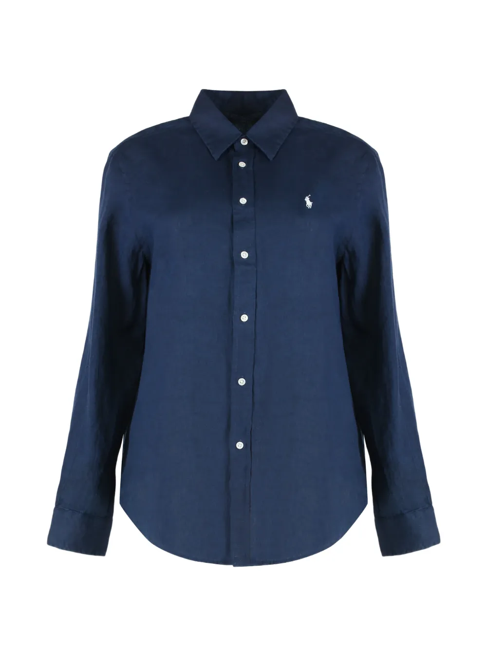 Polo Ralph Lauren long-sleeve linen shirt - Blau