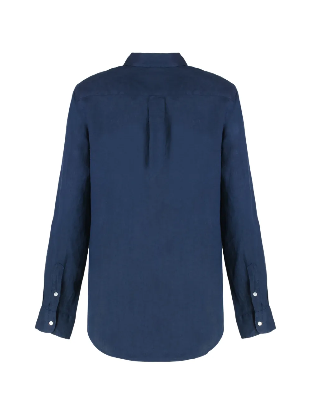 Polo Ralph Lauren long-sleeve linen shirt - Blauw