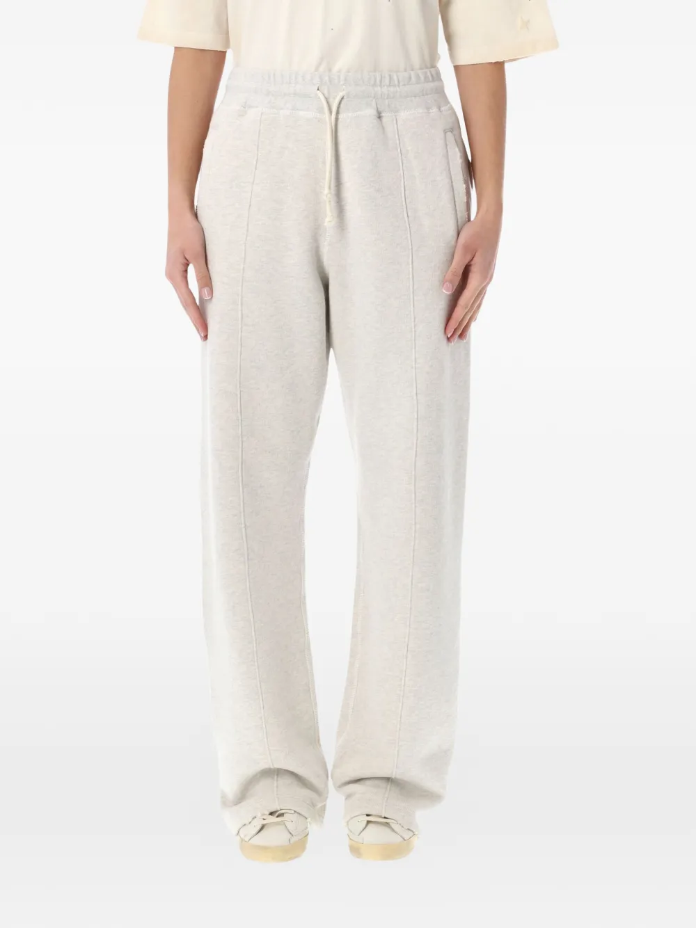 Golden Goose Pantaloni sportivi Star con coulisse - Grigio