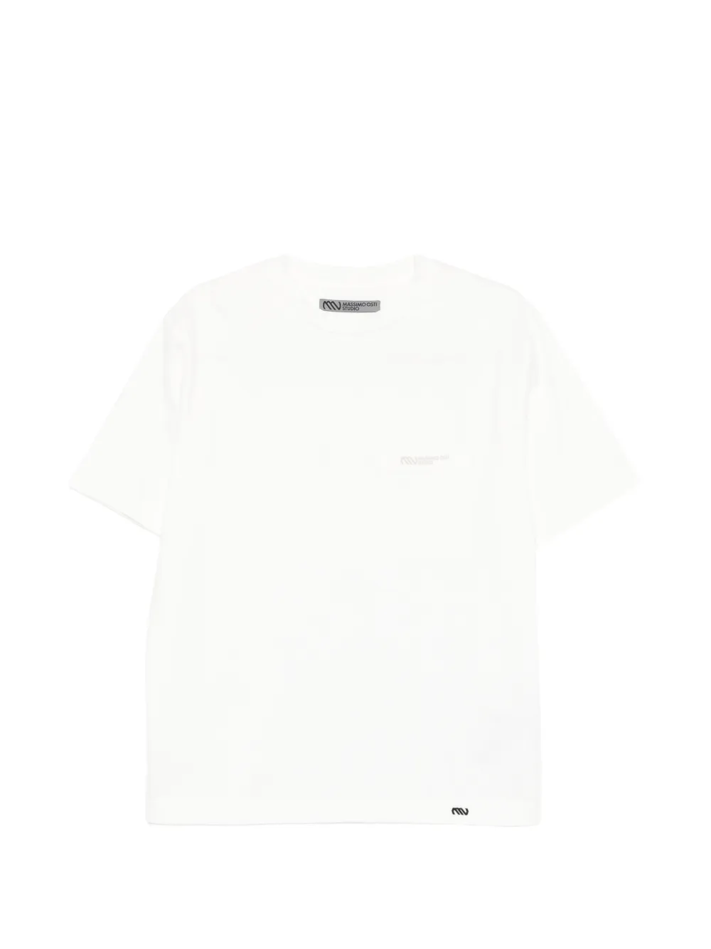 Massimo Osti Studio pocket logo-detail T-shirt - Bianco