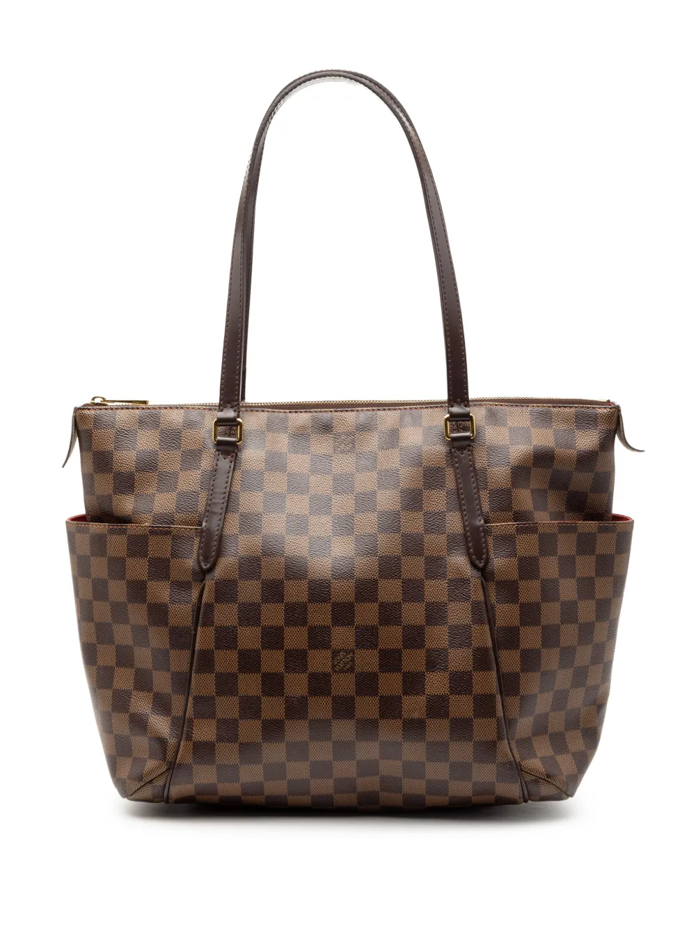 Louis Vuitton Pre-Owned Borsa tote Damier Ebene Totally MM 2015 - Marrone