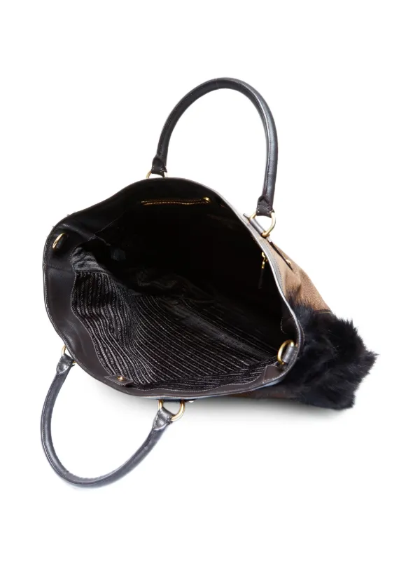 Prada Pre-Owned 2000-2020s Logo 2way Bag | Brown | FARFETCH CA Prada Pre-Owned 2000-2020s Logo 2way Bag | Brown | FARFETCH CA