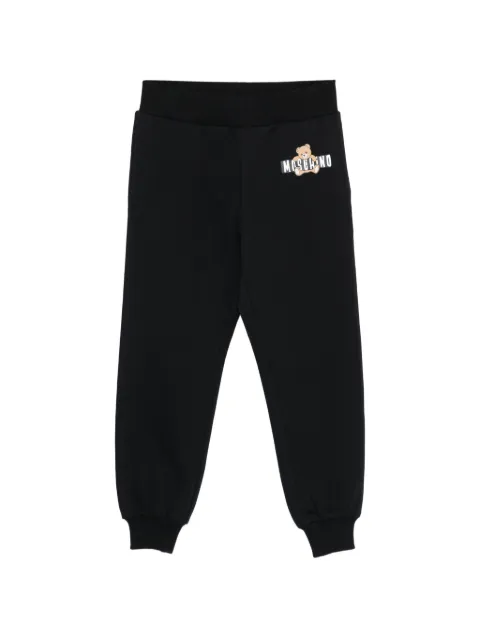 Moschino Kids teddy logo trousers