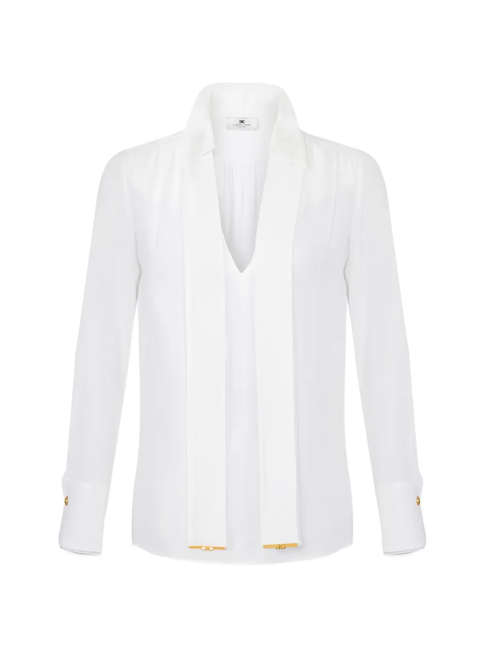 Elisabetta Franchi V-neck blouse - Bianco
