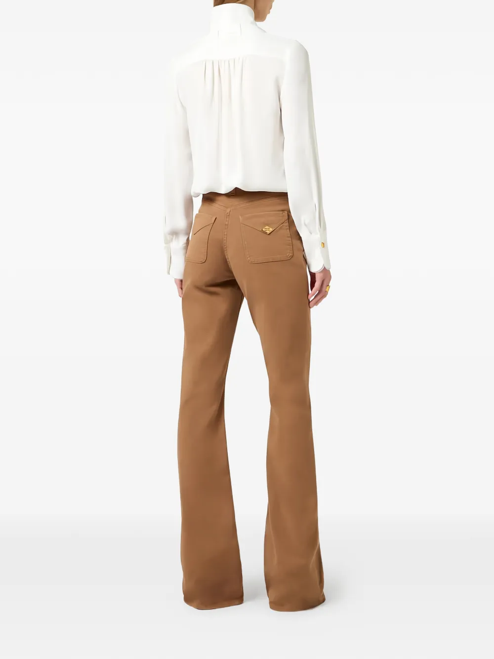  Elisabetta Franchi V-neck Blouse - White 
