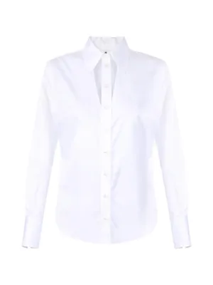 ELISABETTA FRANCHI エリザベッタフランキ クレープシャツ Elisabetta