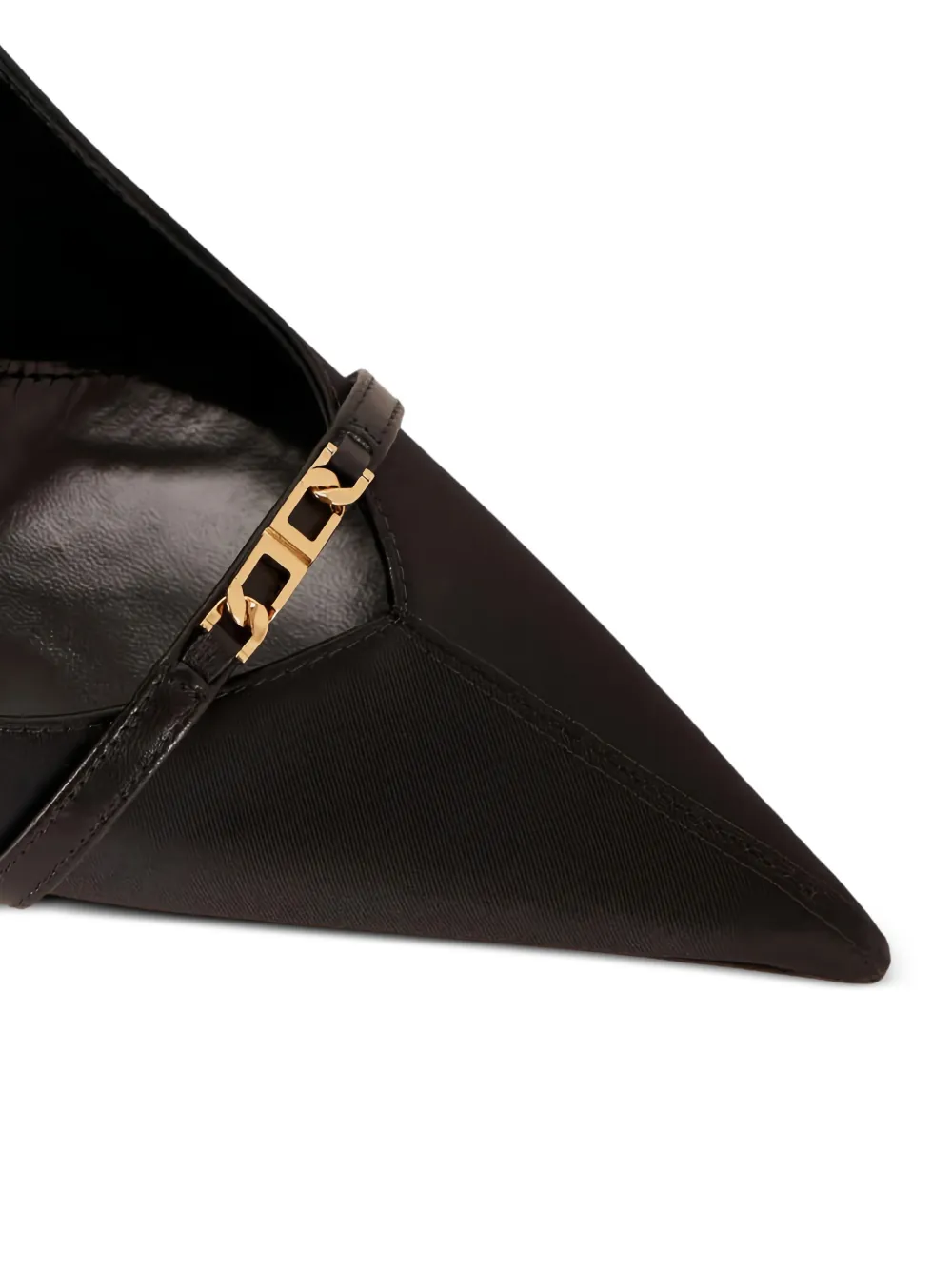 Elisabetta Franchi Pumps met bewerkte hak Zwart