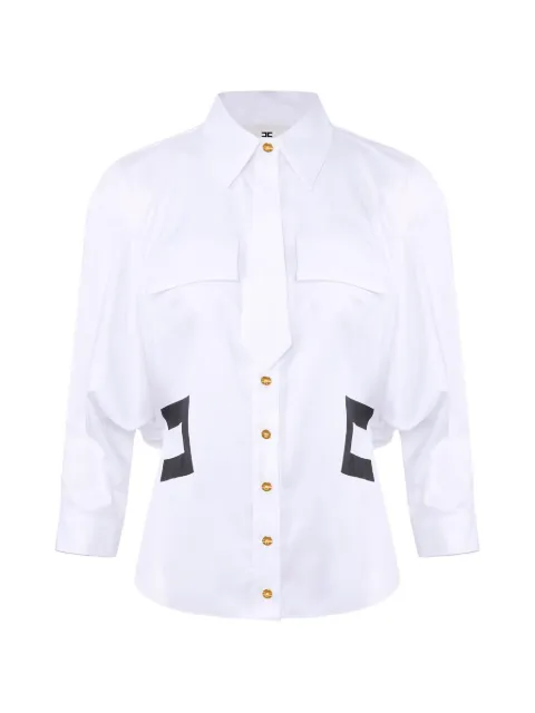 Elisabetta Franchi tie-detail shirt