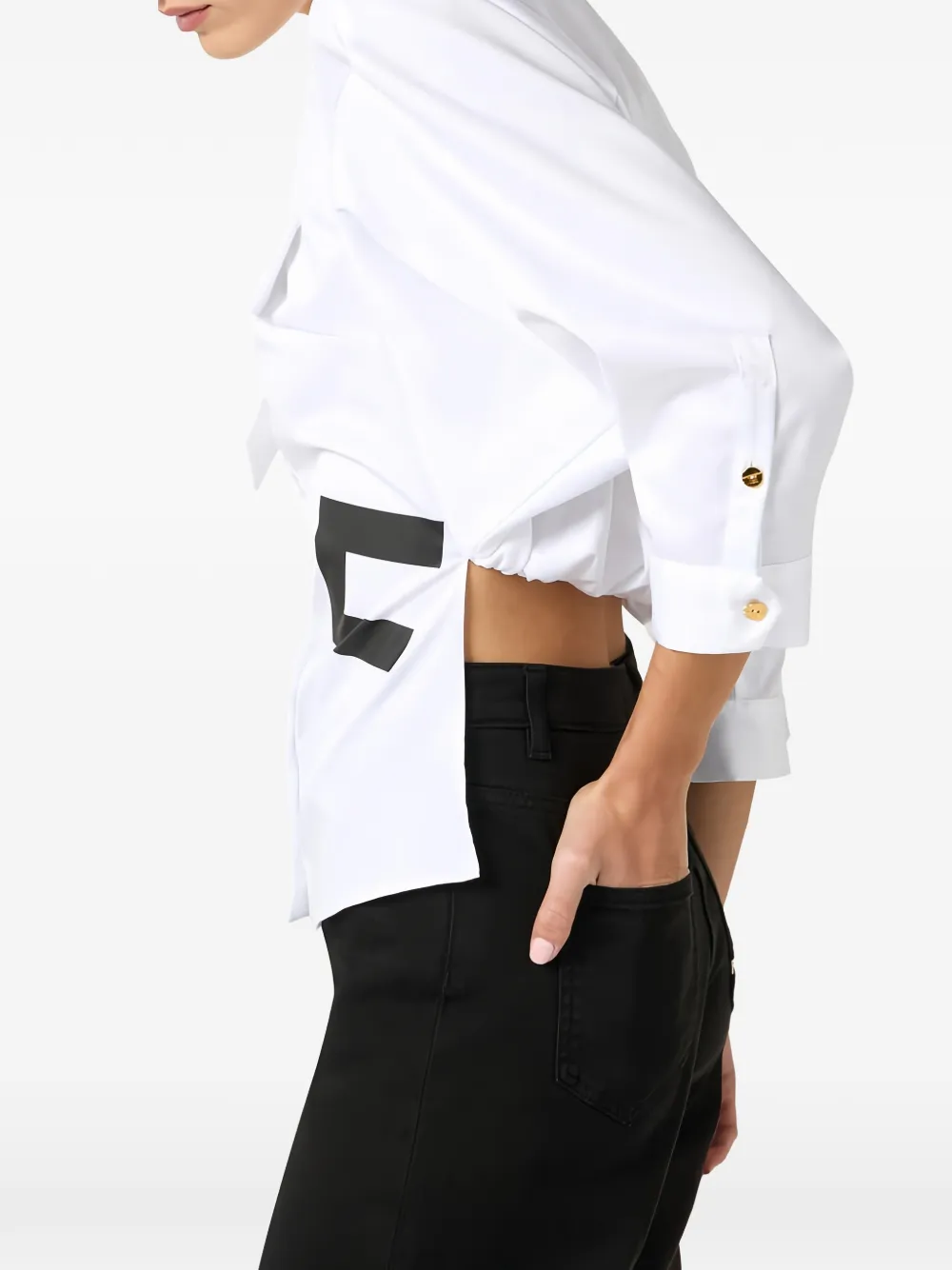 Tie-Detail Shirt
