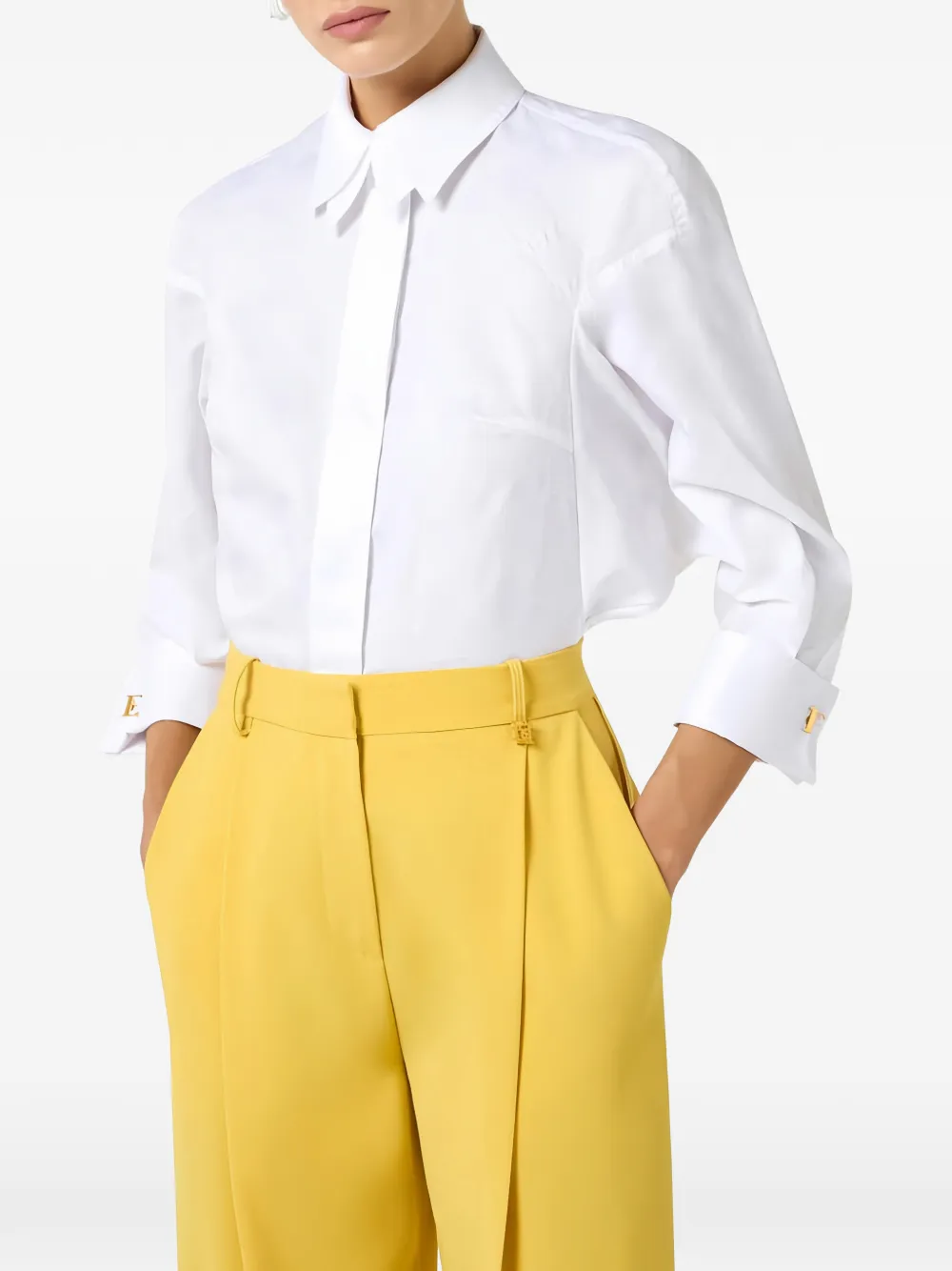 Cufflink Cotton Shirt
