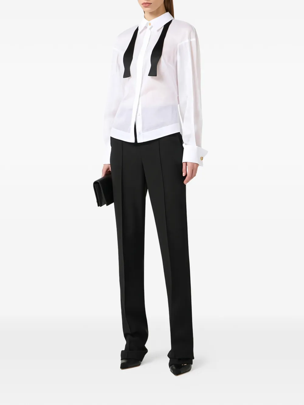 Elisabetta Franchi cotton shirt - Wit