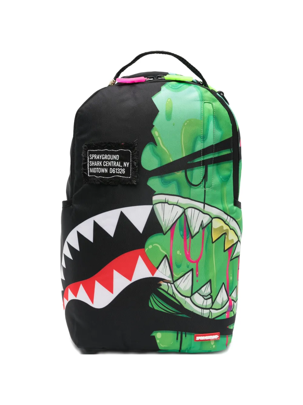 Sprayground Halloween Shark central drip split backpack - Nero