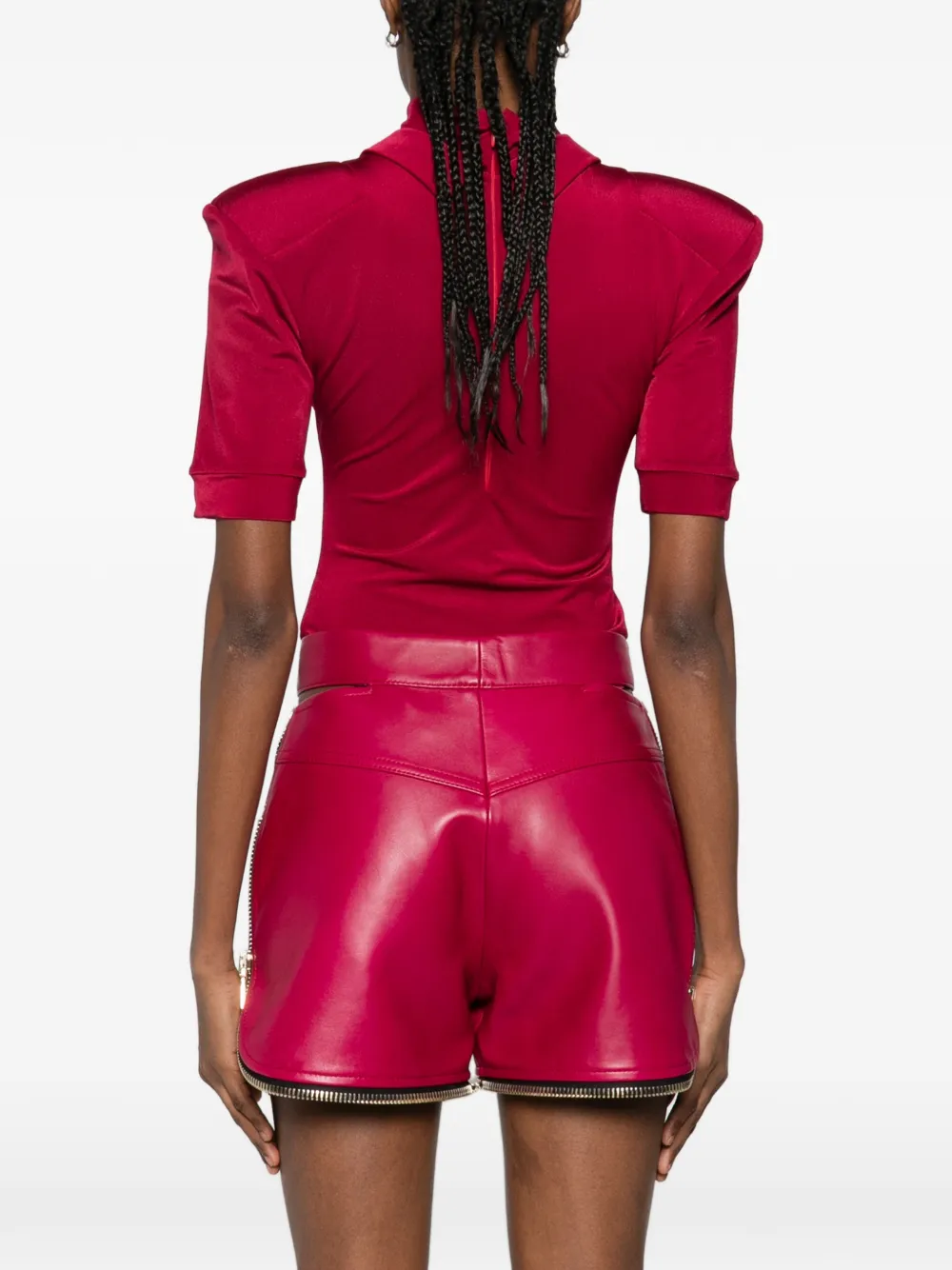 MITILIANE COUTURE Romper met korte mouwen Rood
