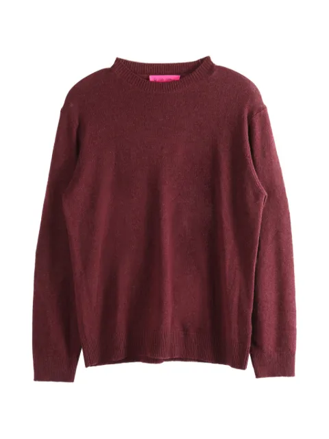 The Elder Statesman crew-neck long-sleeve sweater