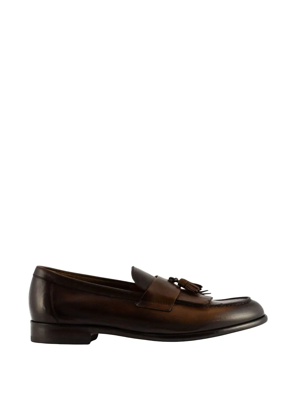 Doucal's tassel flat loafers - Marrone