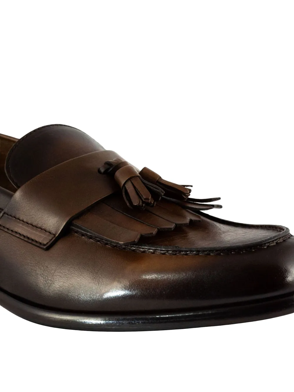 Doucal's tassel flat loafers Bruin
