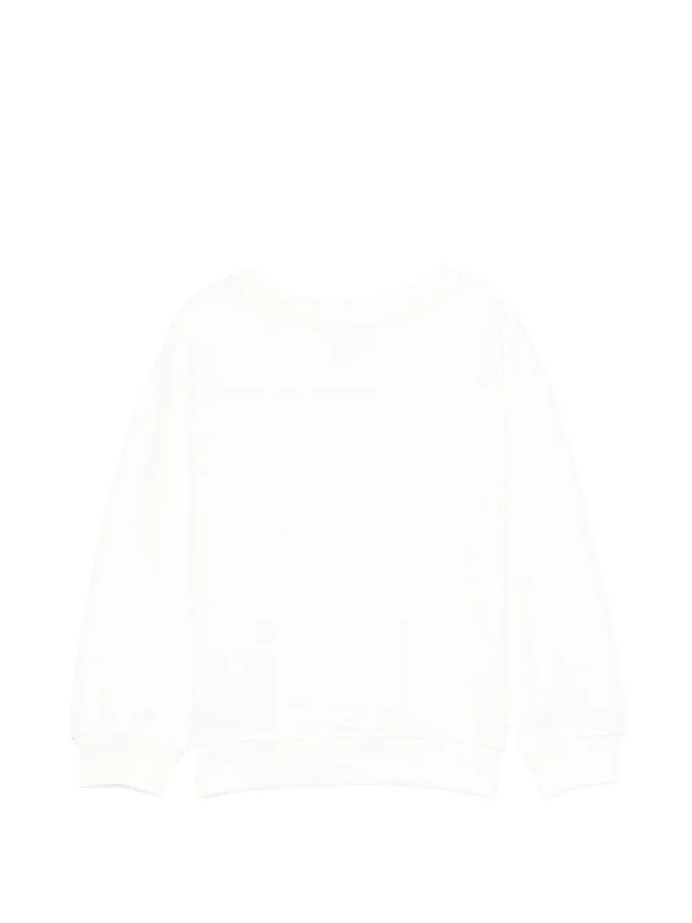  Moschino Kids Logo Sweatshirt - White 