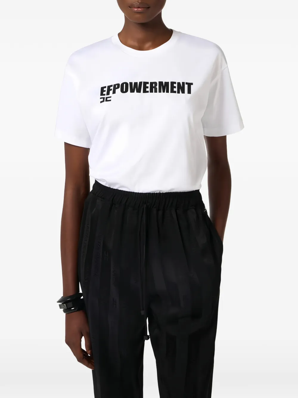 Drawstring-Detail T-Shirt