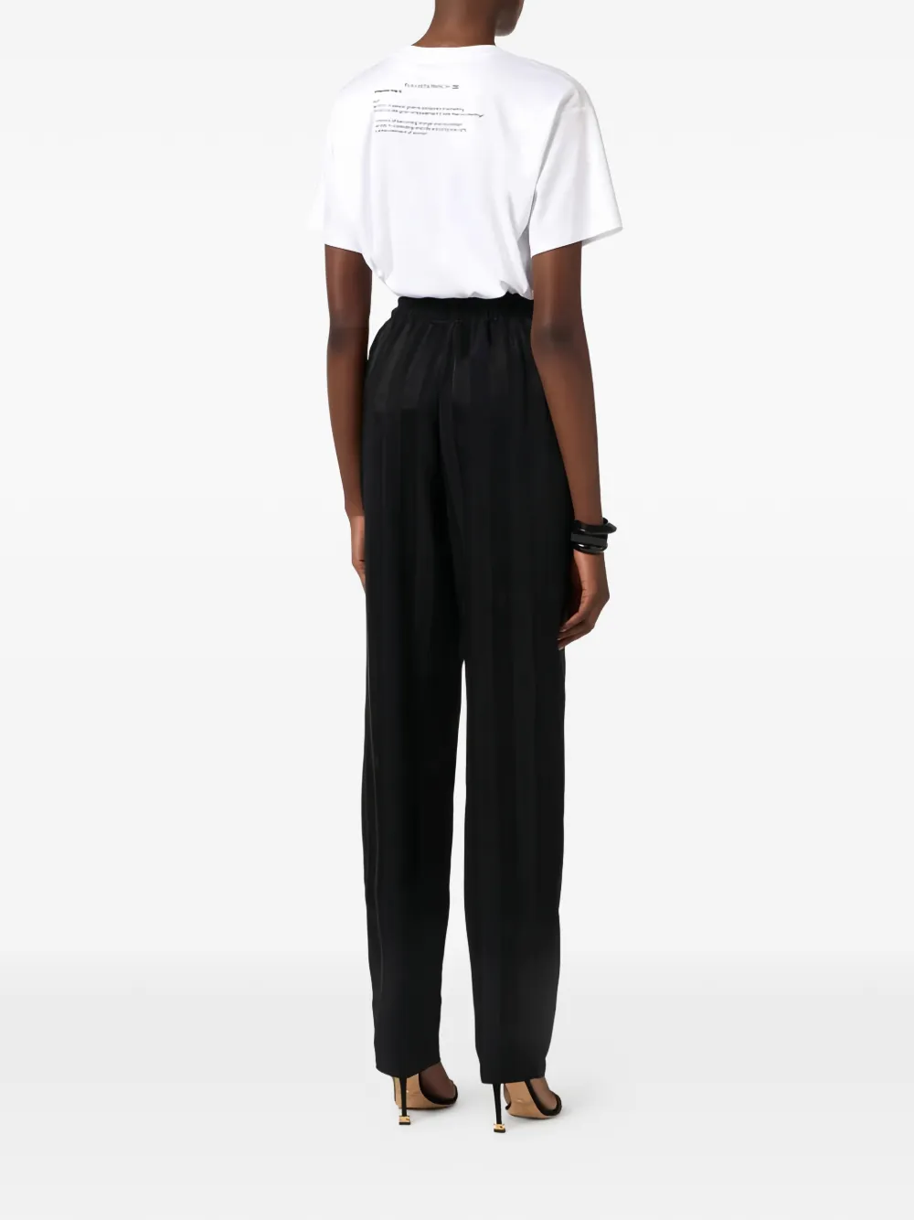 Drawstring-Detail T-Shirt