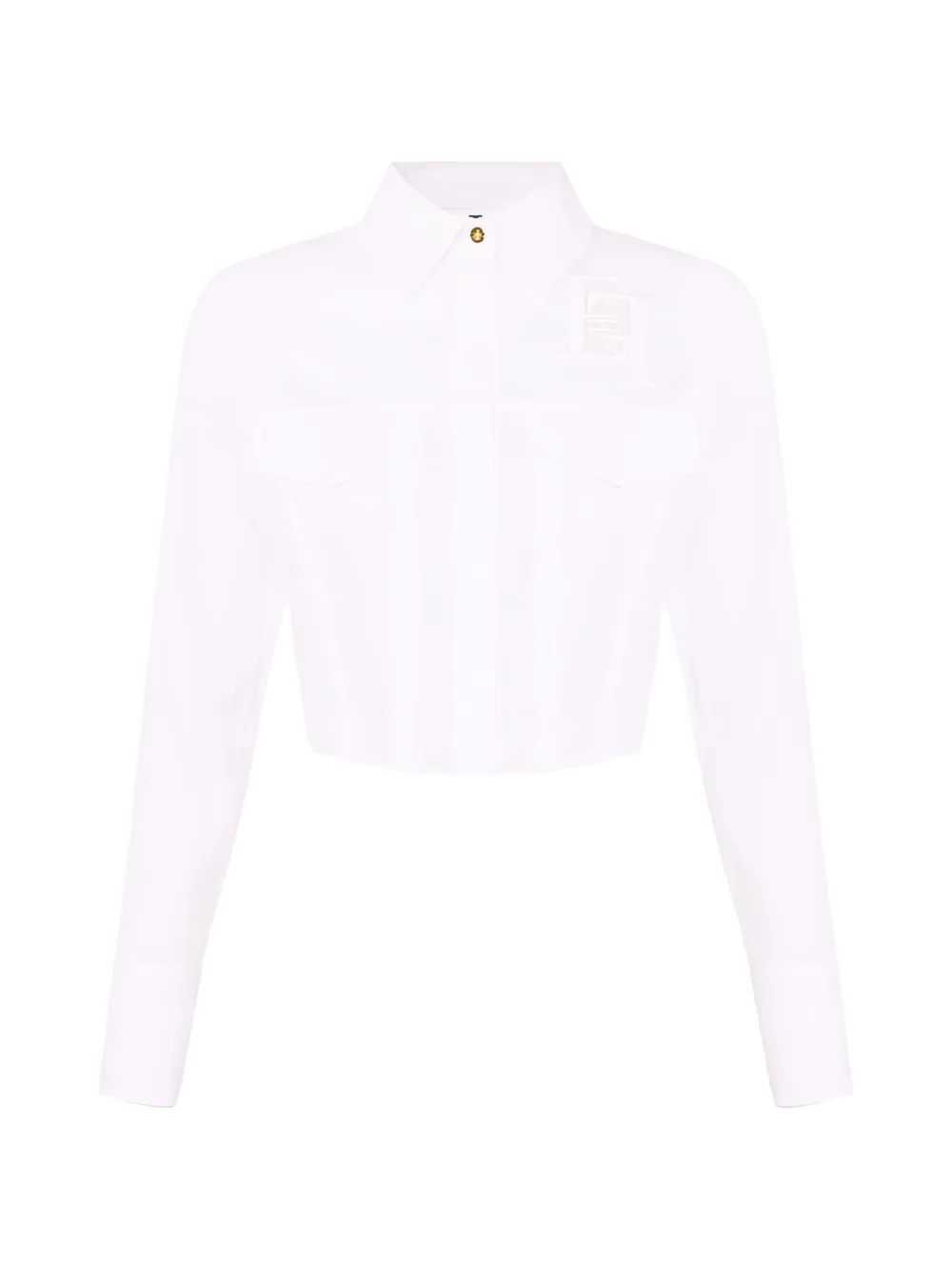 Elisabetta Franchi embroidered shirt - Bianco
