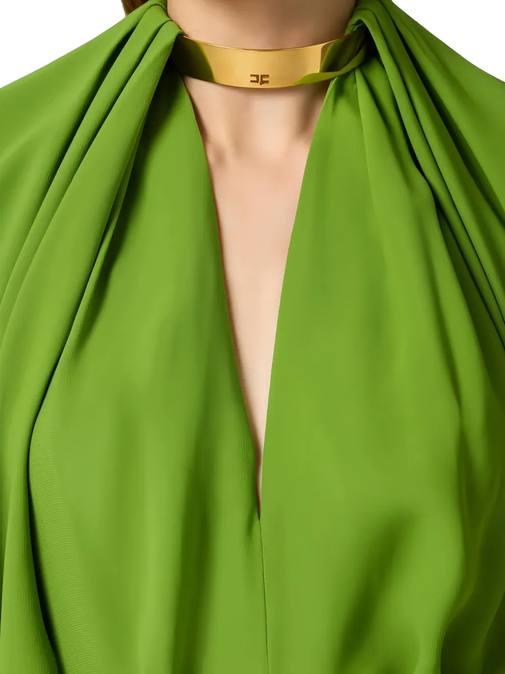 Cape-Sleeves Blouse