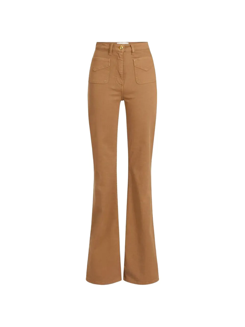 Elisabetta Franchi flared jeans - Marrone