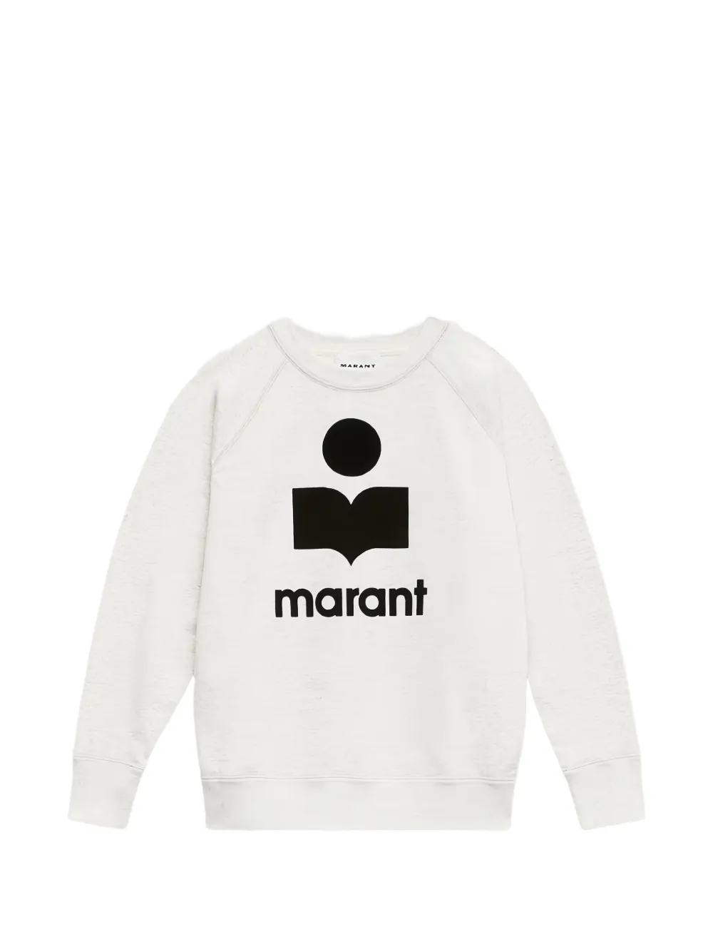 ISABEL MARANT logo-detail sweatshirt - Grau