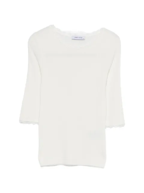Philo-Sofie lace-trim sweater