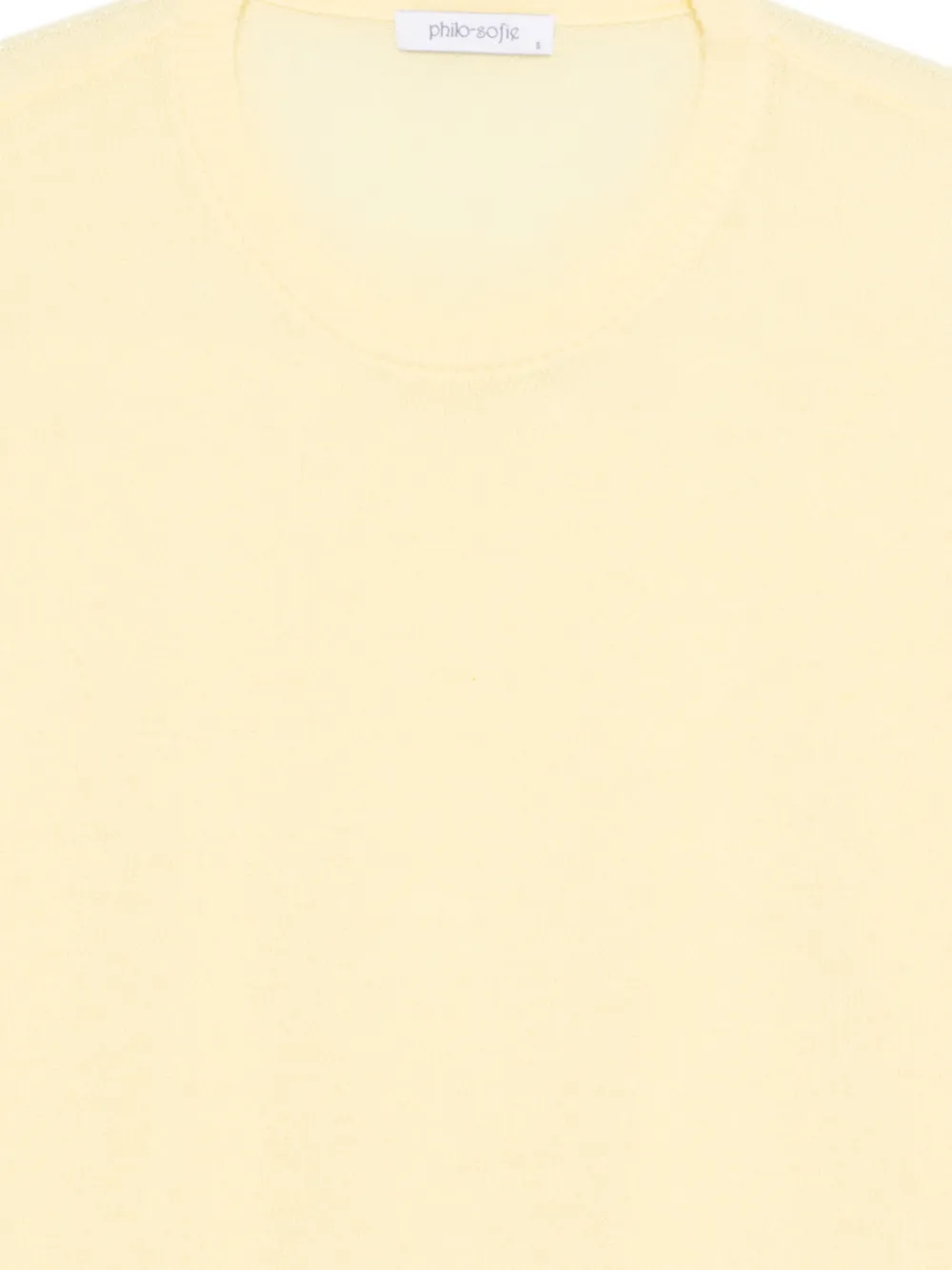  Philo-sofie Crew-neck Cashmere Sweater - Yellow 